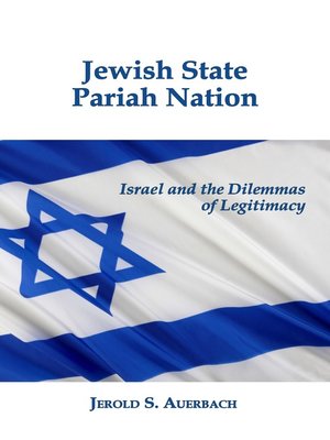 cover image of Jewish State, Pariah Nation